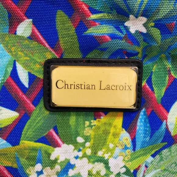 Christian LacroixLarge Amaryllis Canvas Tote Bag